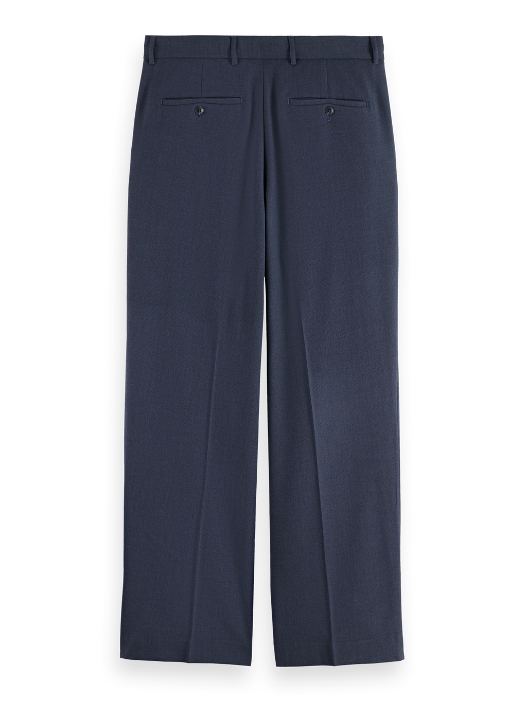 Yarn-dyed cool wool-blend baggy chino