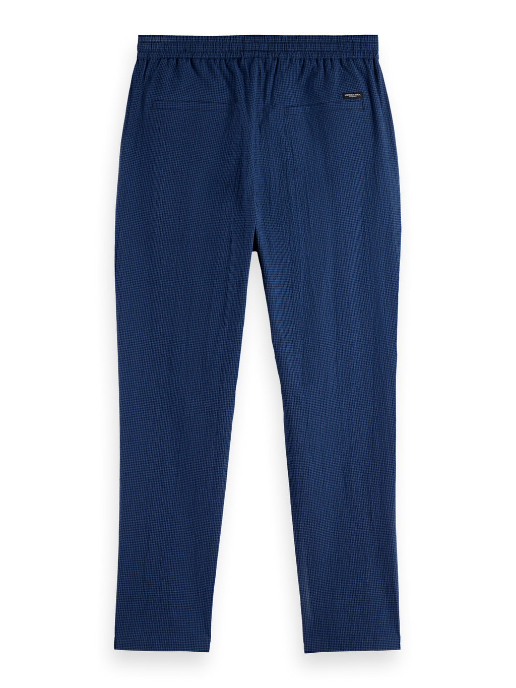Finch Cotton blend seersucker jogger