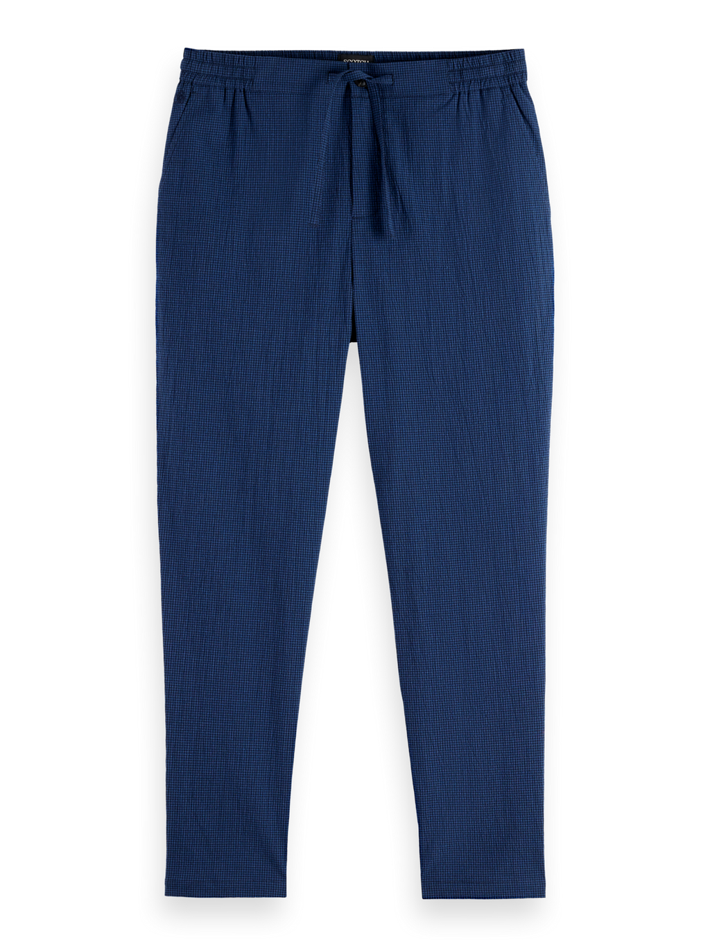 Finch Cotton blend seersucker jogger