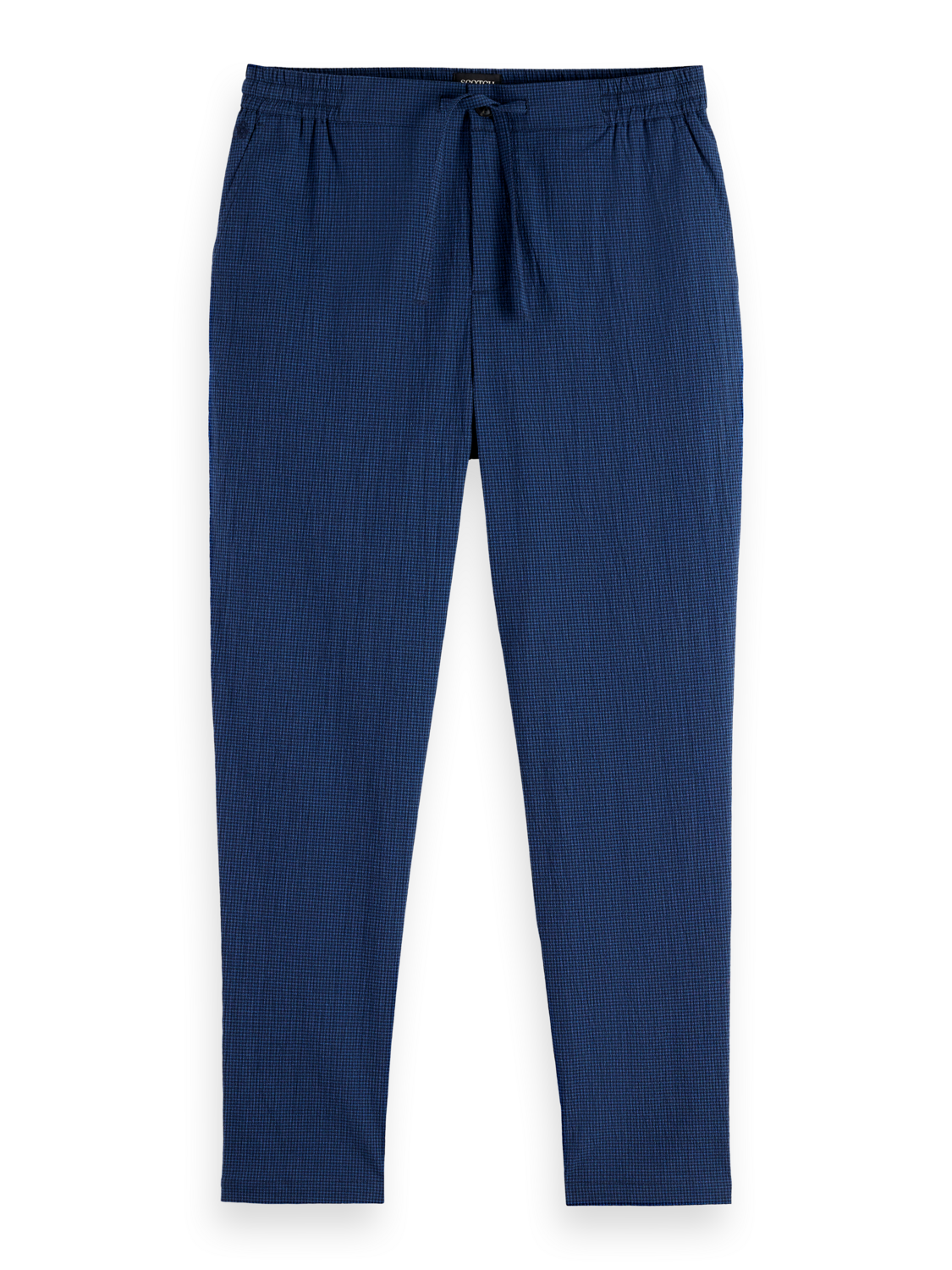 Finch Cotton blend seersucker jogger