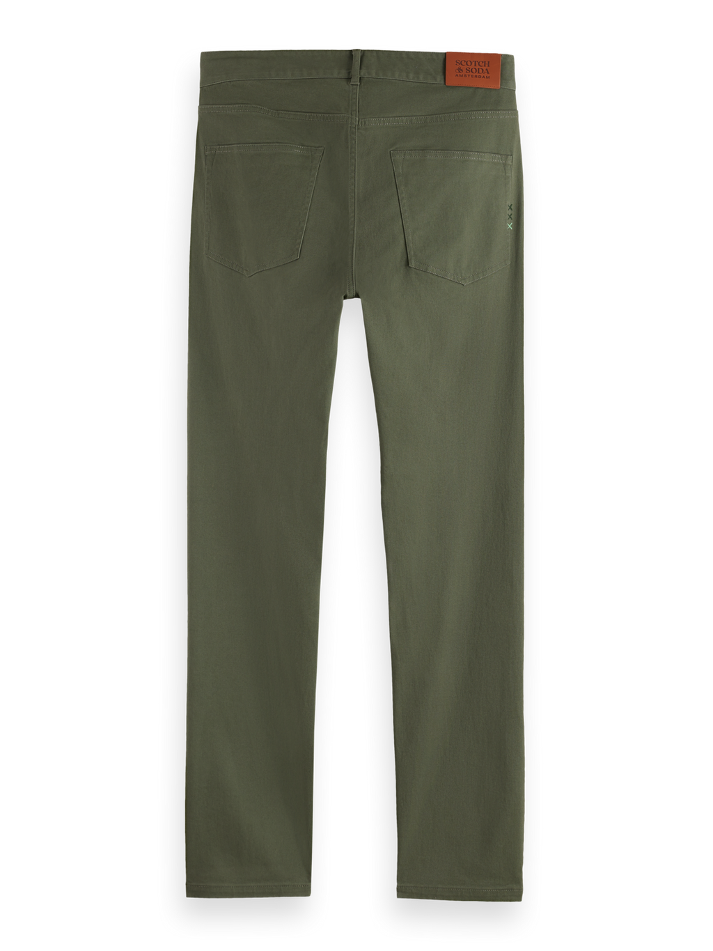 Ralston cotton-blend twill regular slim pant