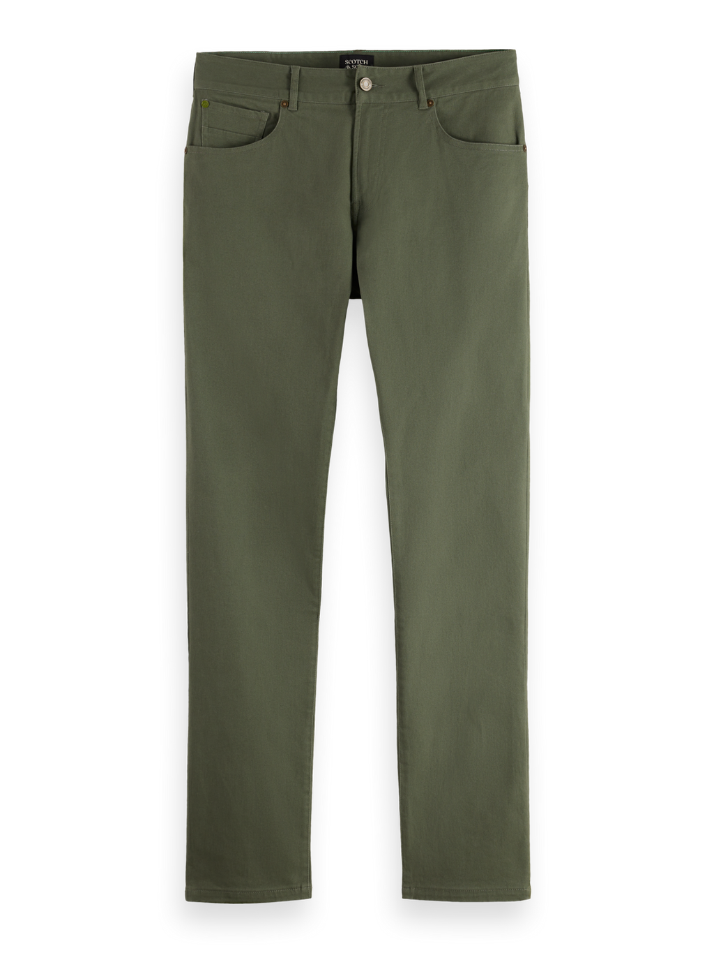 Ralston cotton-blend twill regular slim pant