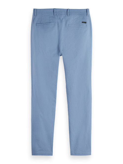 Seasonal core - Stuart - Slim-fit washed cotton blend chino