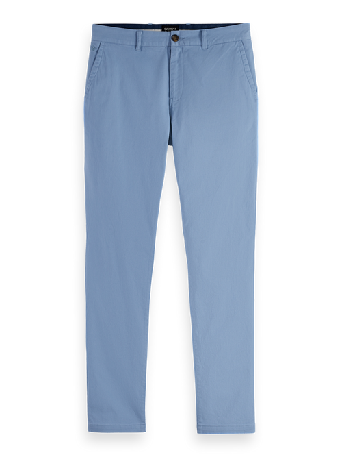 Seasonal core - Stuart - Slim-fit washed cotton blend chino