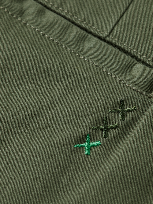 Seasonal core - Drift - Washed cotton blend chino
