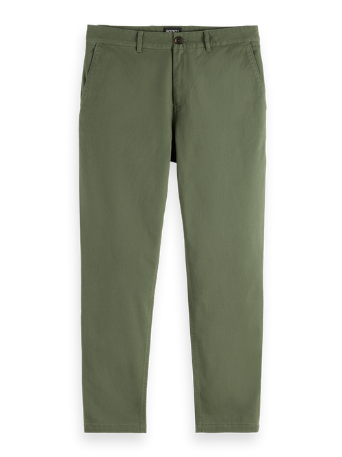 Seasonal core - Drift - Washed cotton blend chino