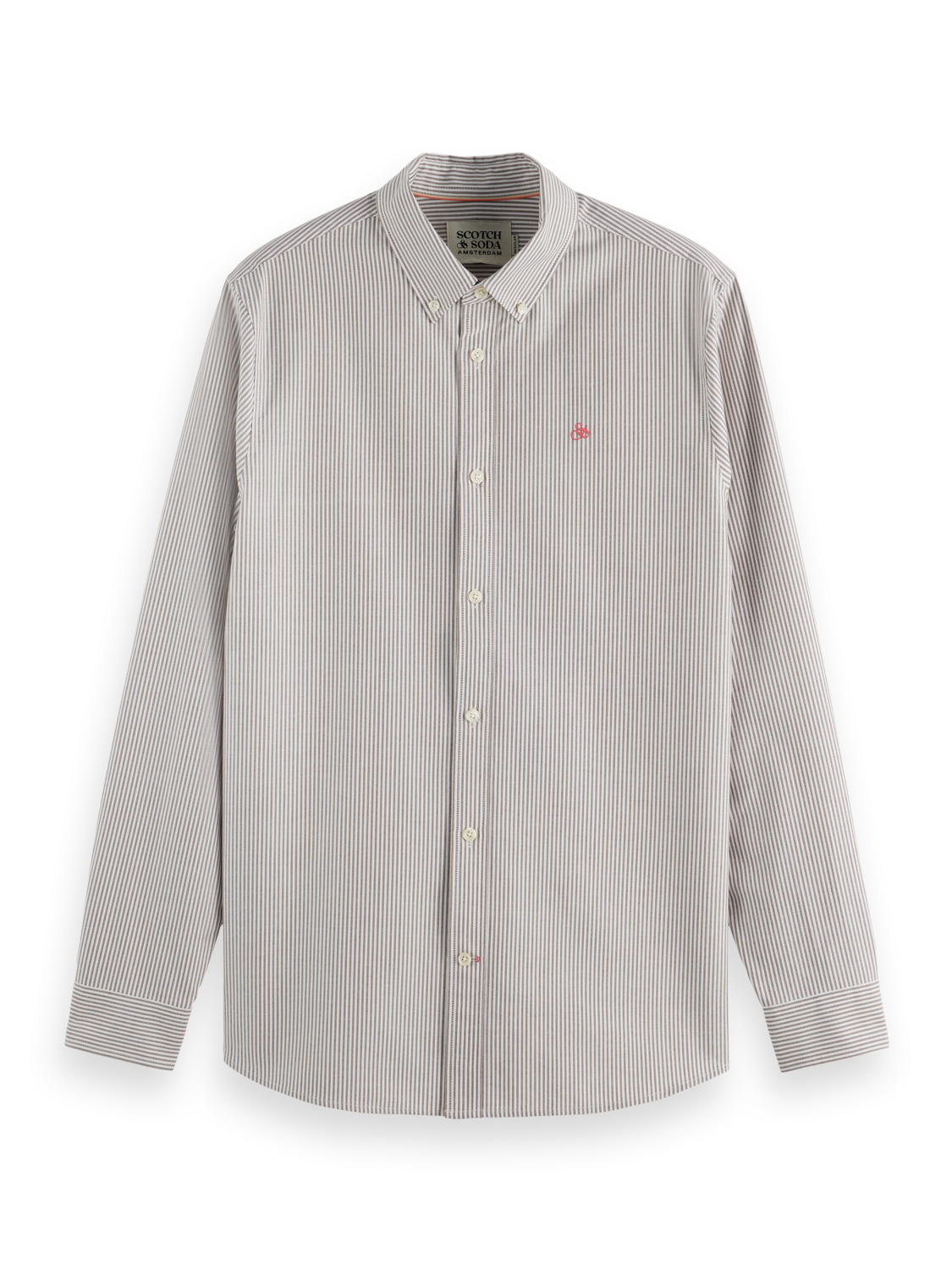 Seasonal Essentials Striped oxford shirt