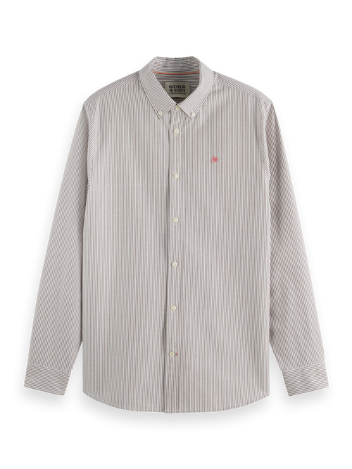 Seasonal Essentials Striped oxford shirt