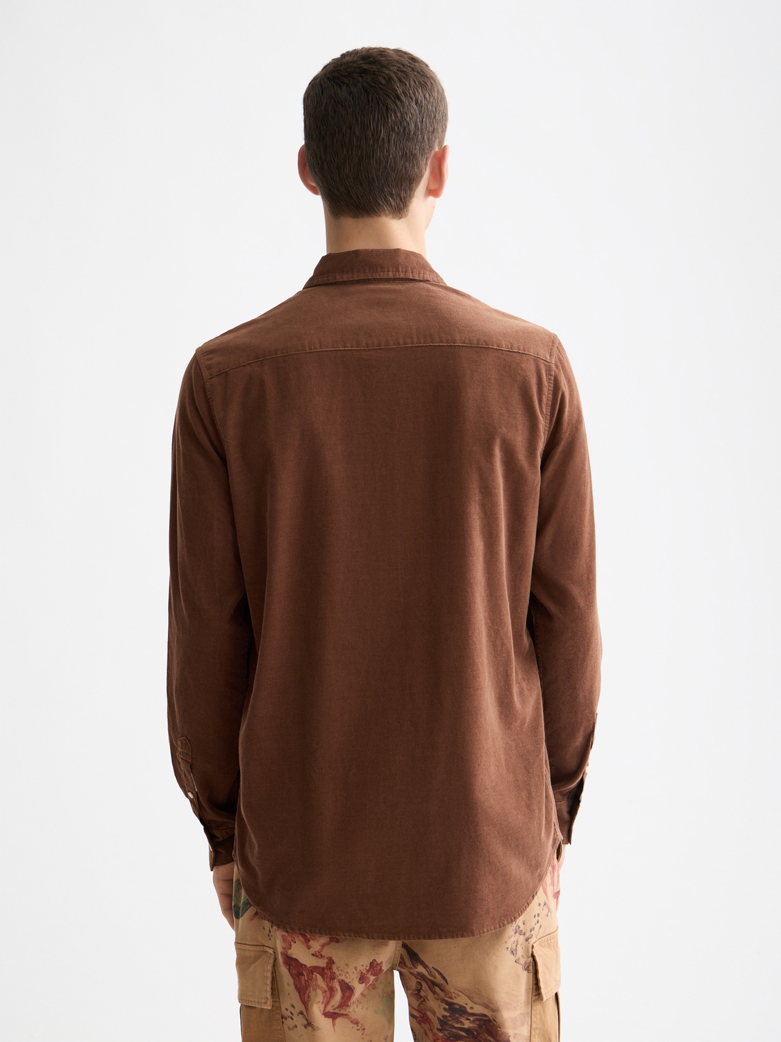 Regular corduroy shirt
