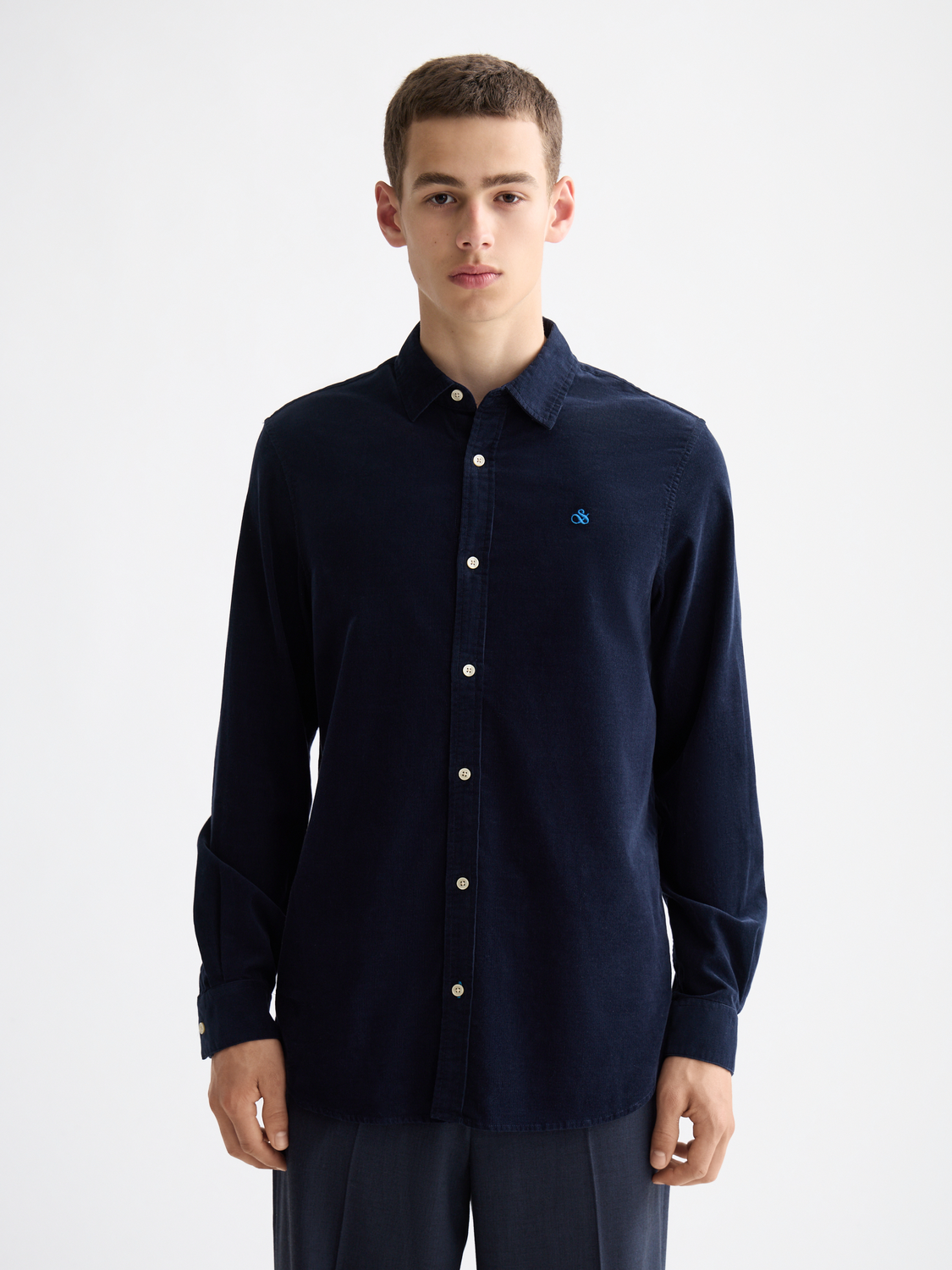 Regular corduroy shirt