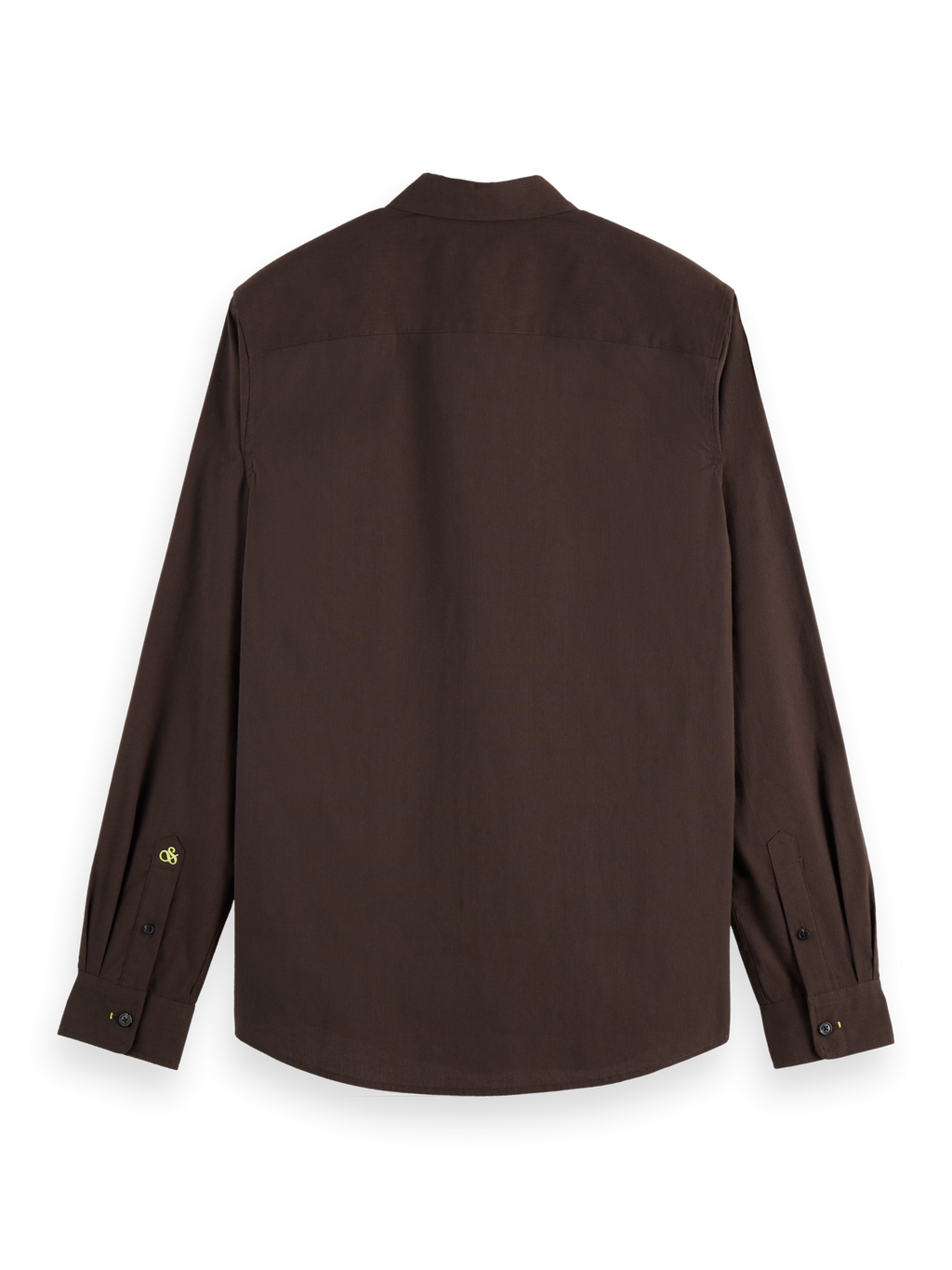 Striped slim-fit poplin shirt