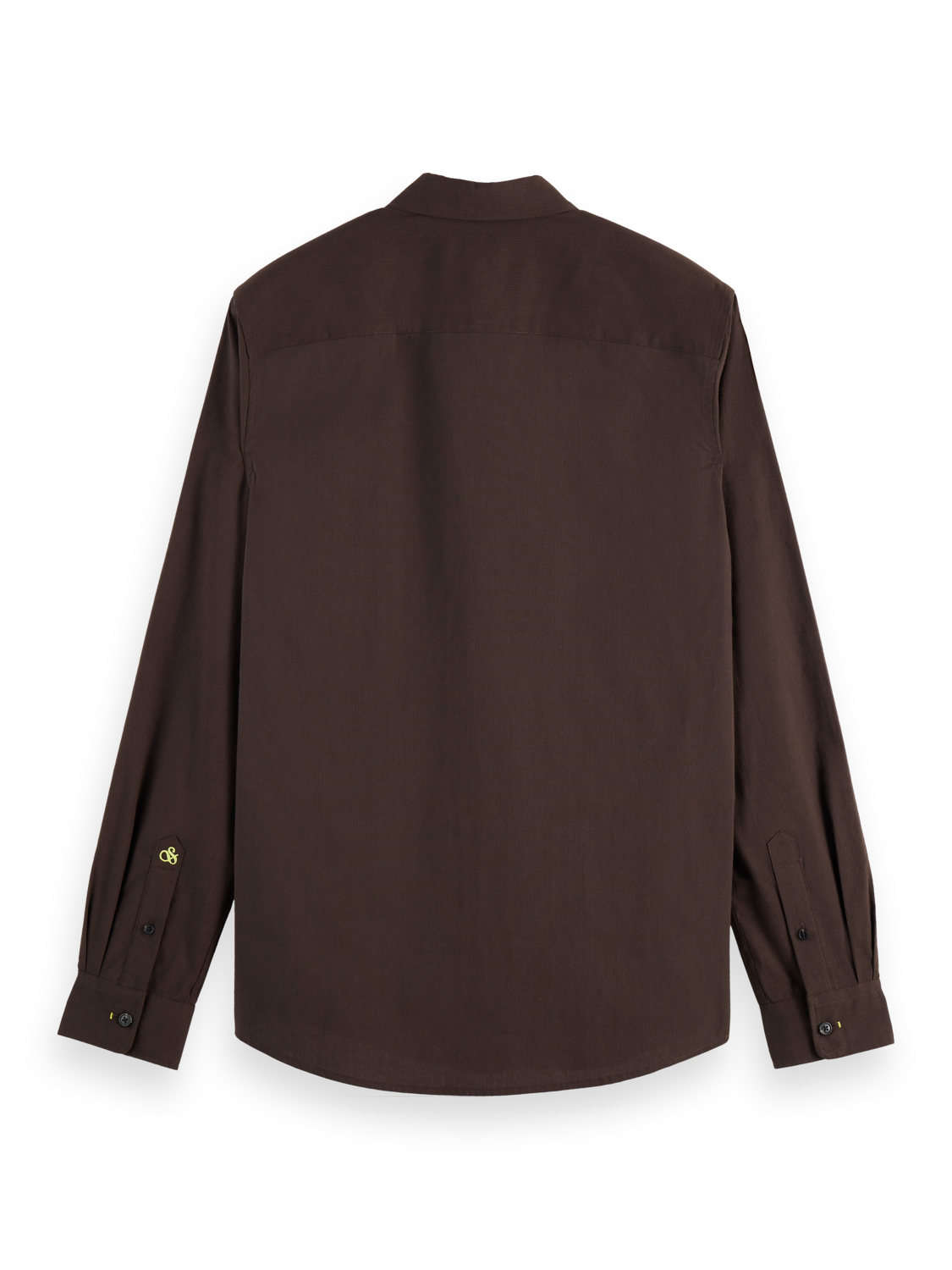 Striped slim-fit poplin shirt