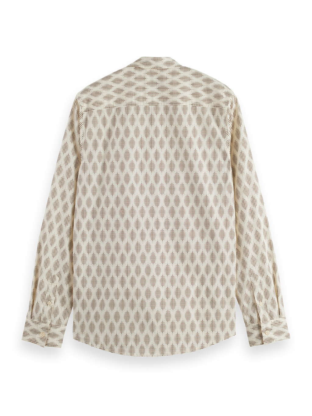 Print slim shirt