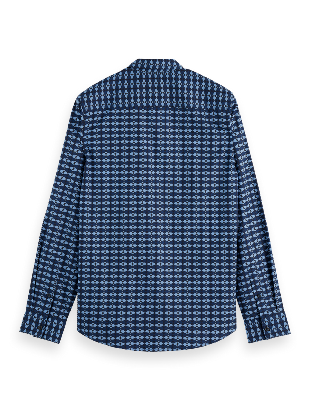 Print slim shirt
