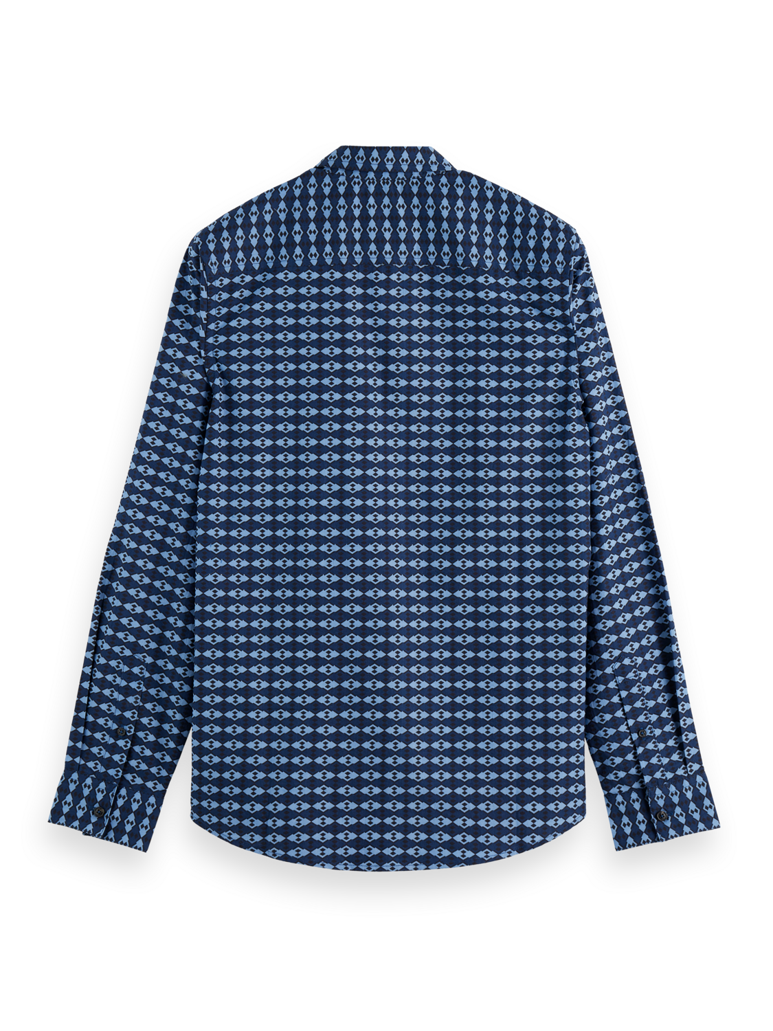 Print slim shirt