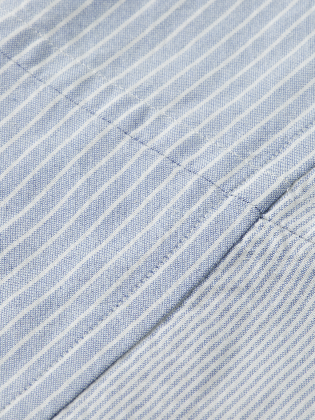 Patchwork relaxed oxford shirt