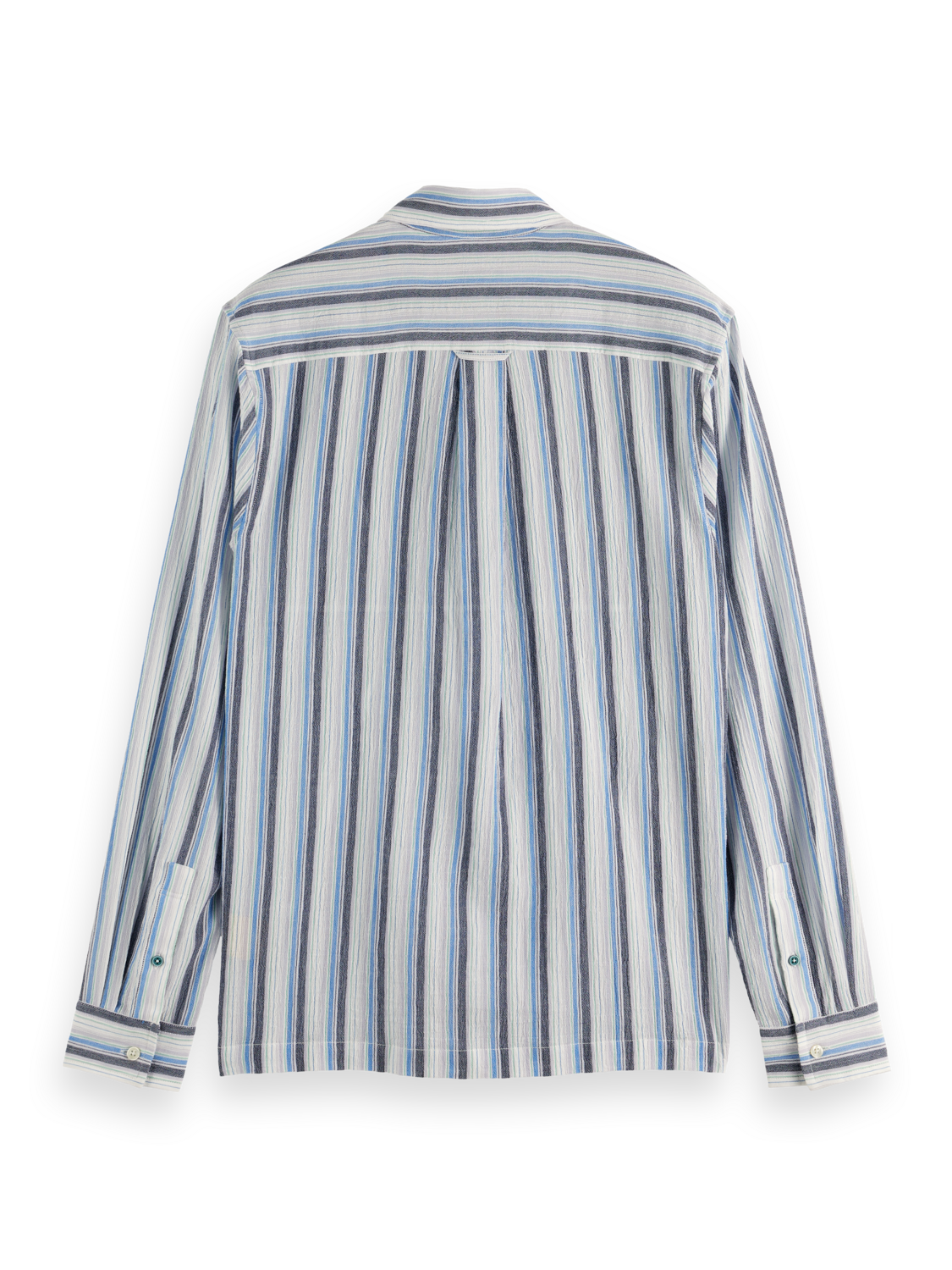 Textured stripe shirt