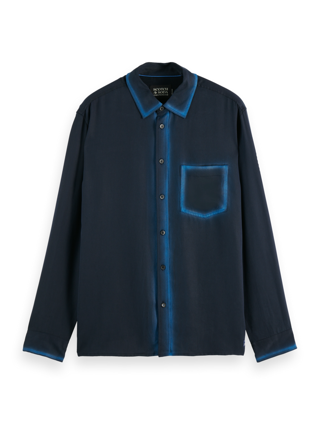 Relaxed tencel shirt