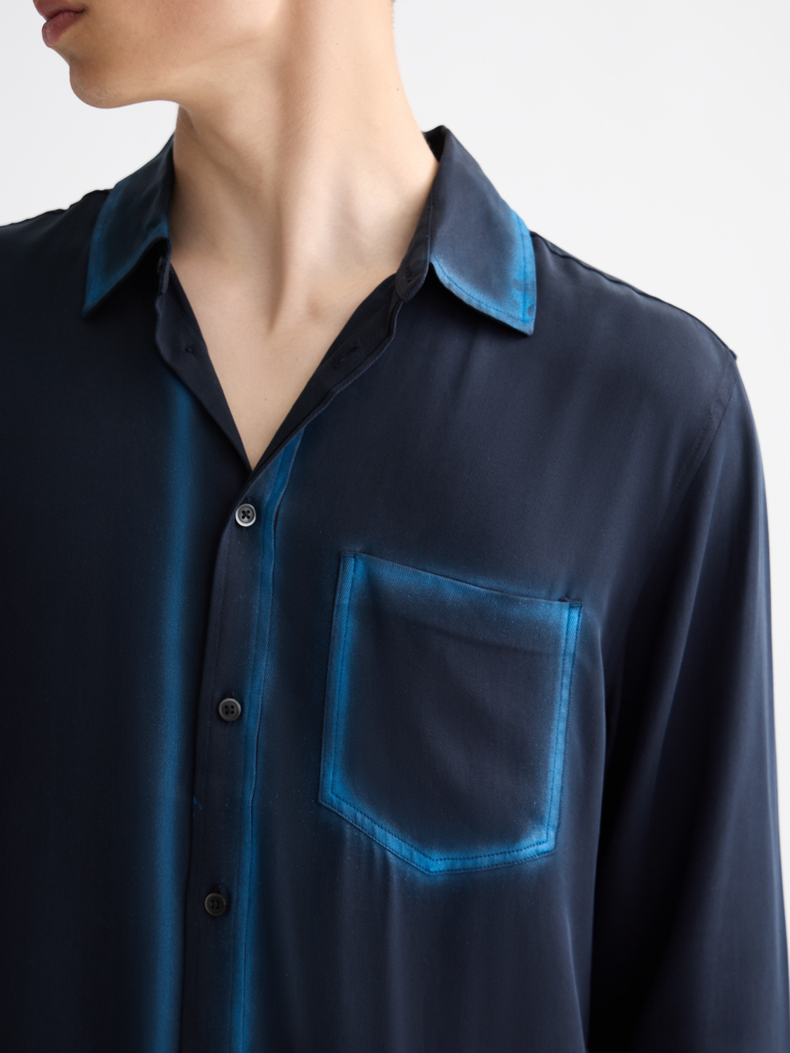 Relaxed tencel shirt