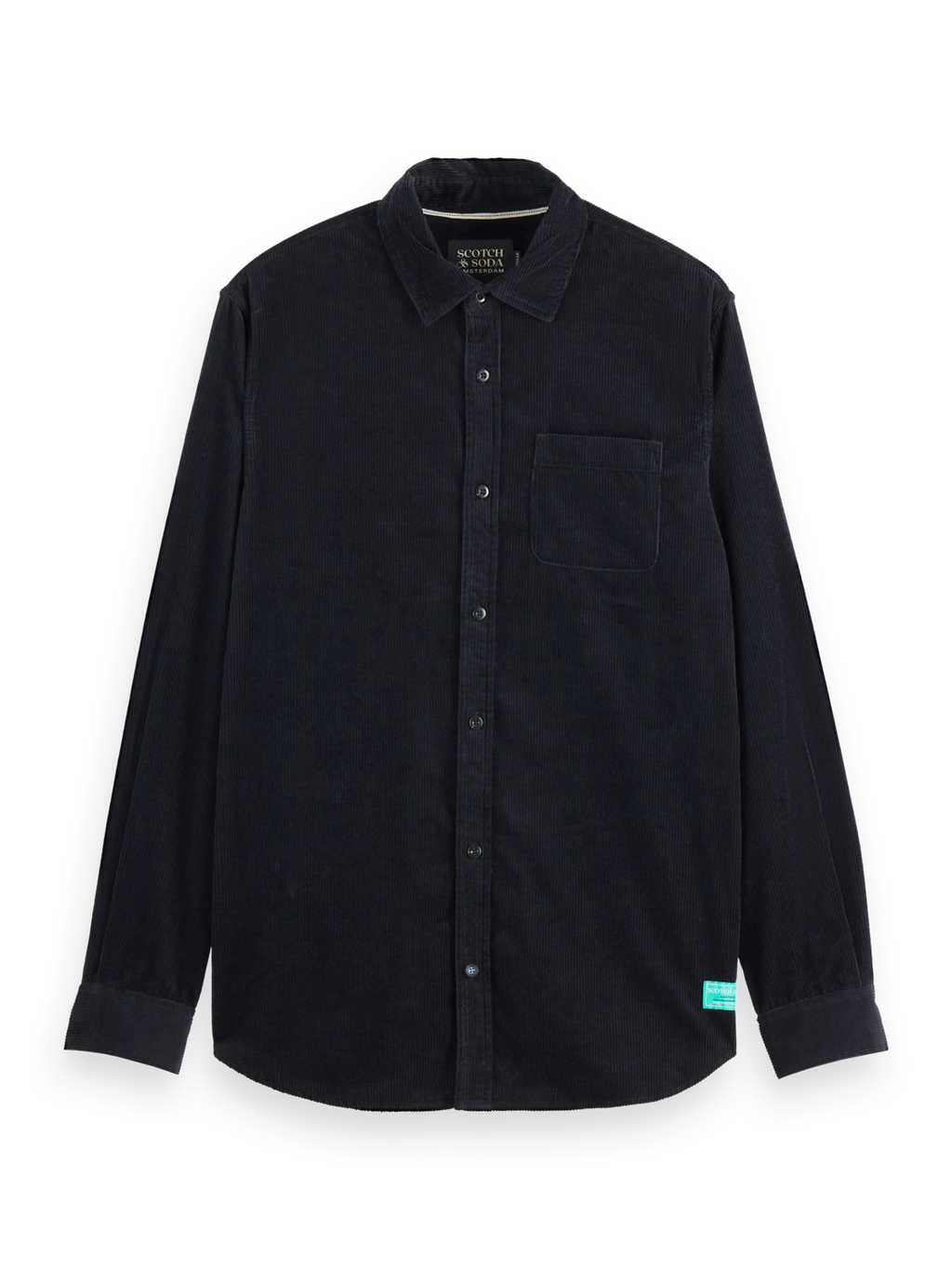 Regular corduroy shirt