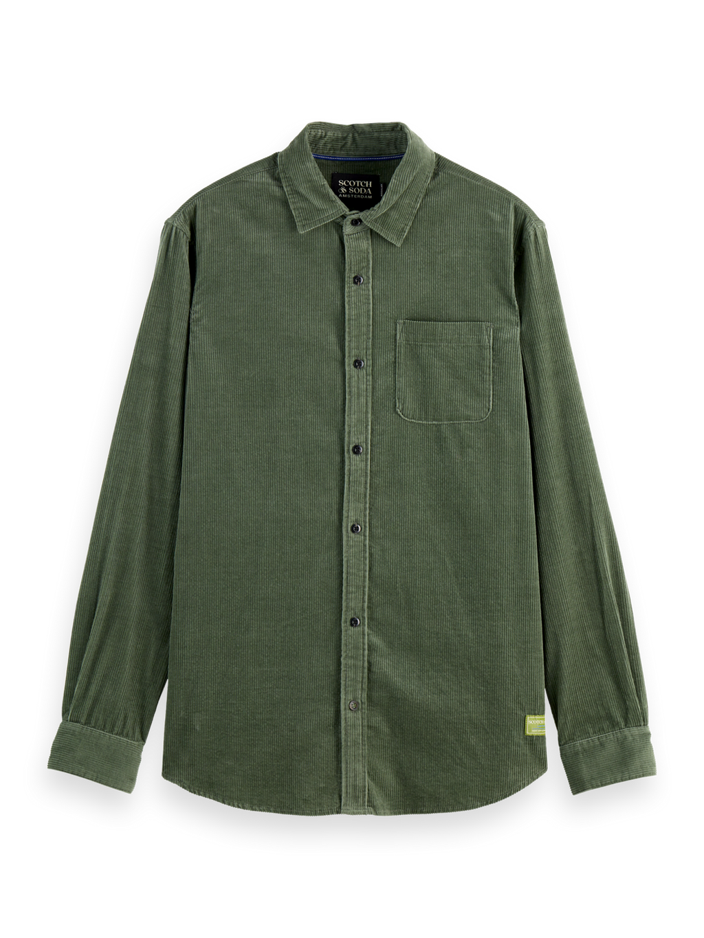 Regular corduroy shirt
