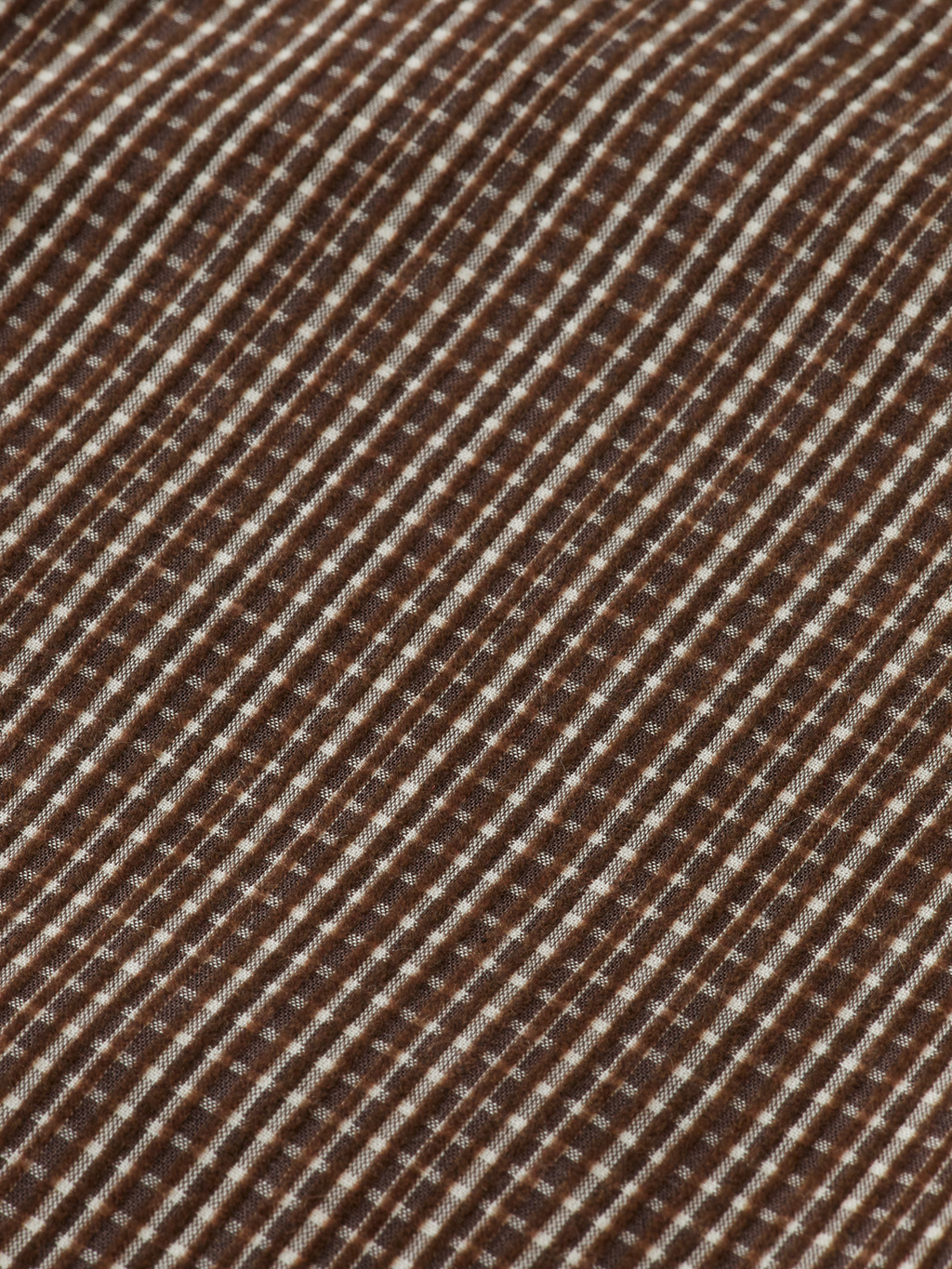 Micro-check structured shirt