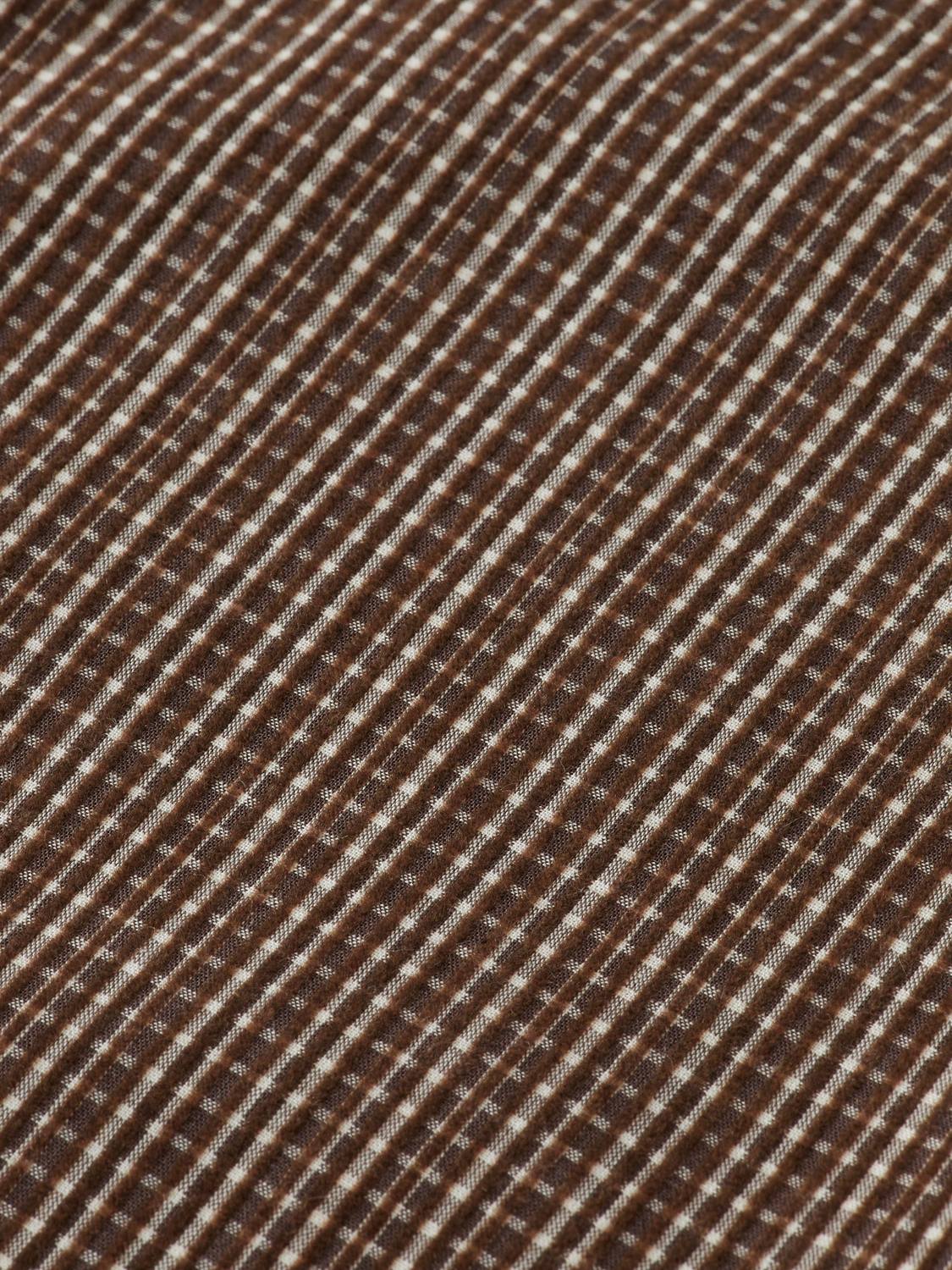 Micro-check structured shirt