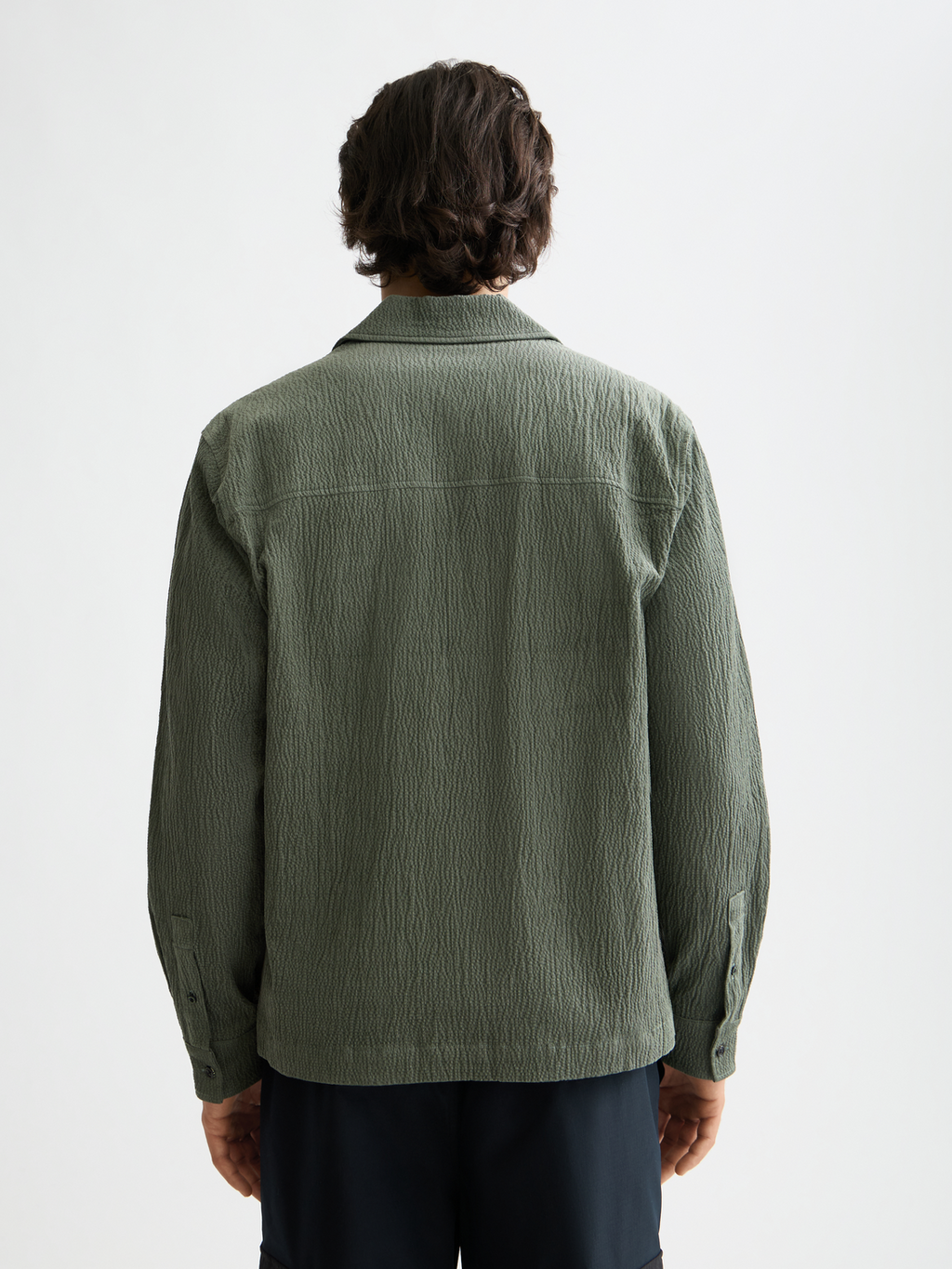 1/4 zip corduroy shirt