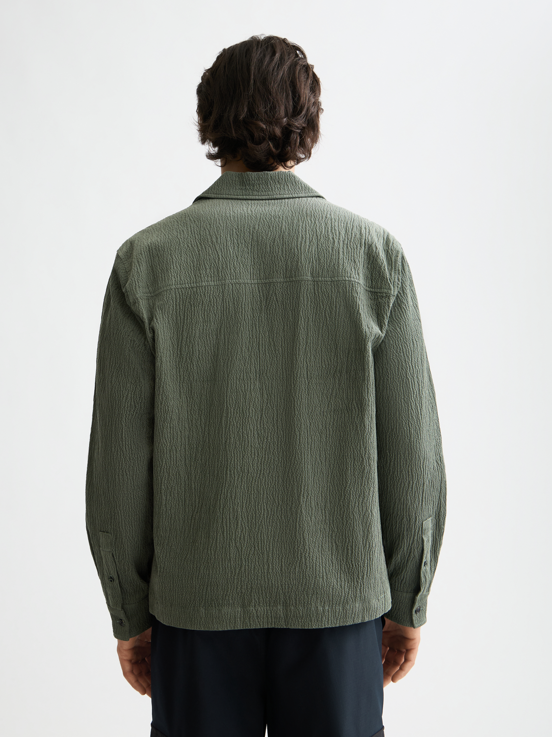 1/4 zip corduroy shirt