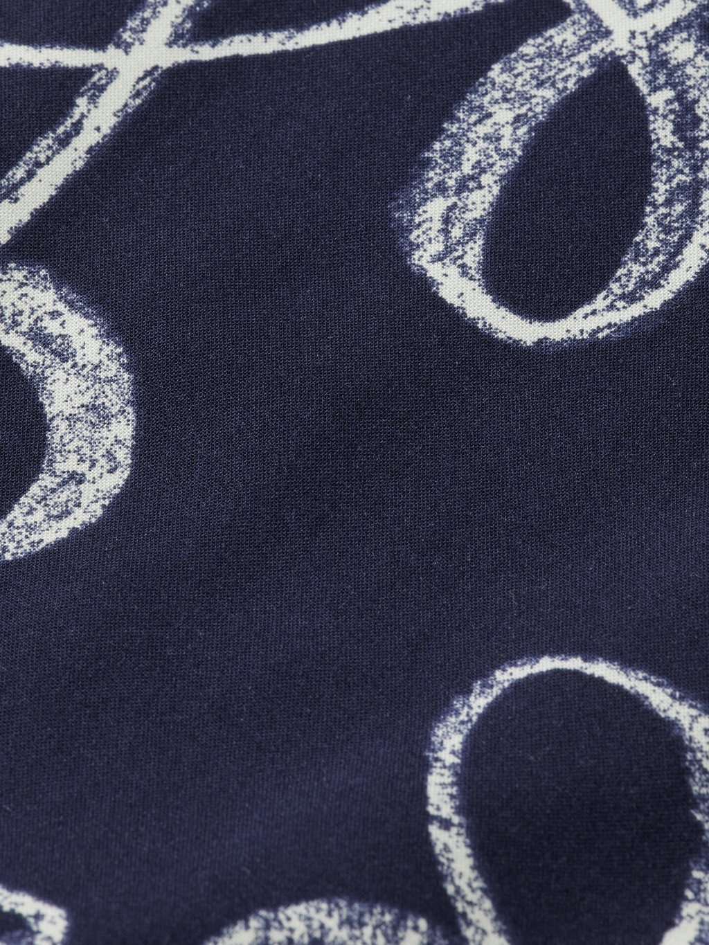 Printed short sleeve viscose shirt