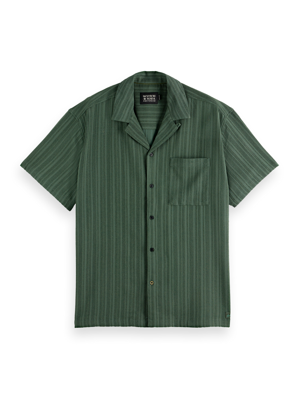 striped short sleeve shirt