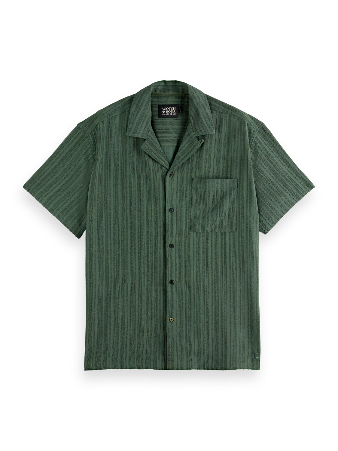 striped short sleeve shirt