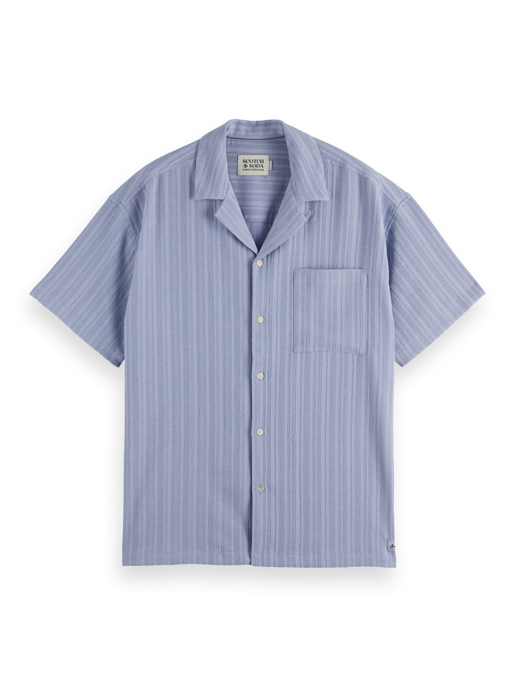 striped short sleeve shirt