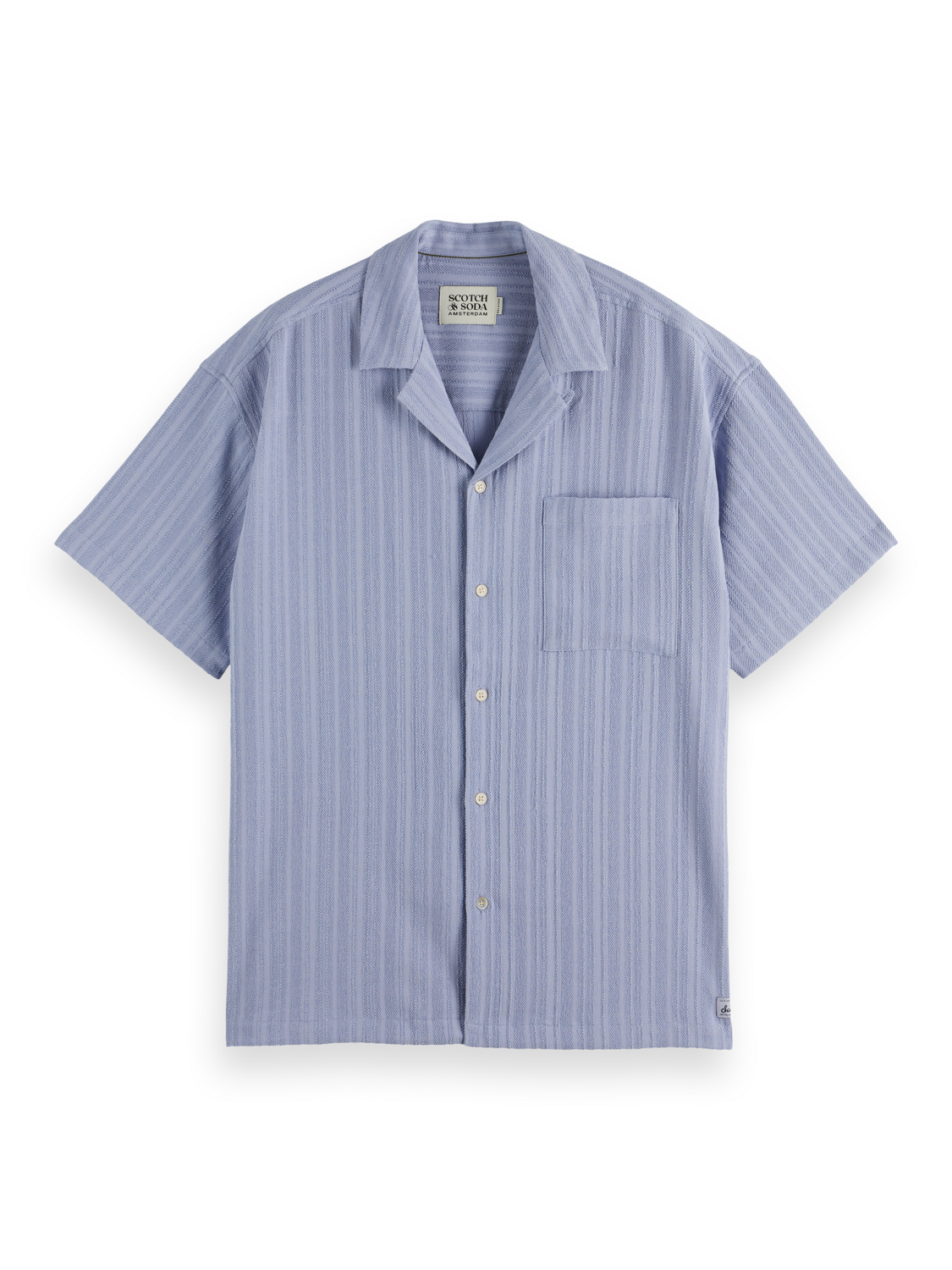 striped short sleeve shirt