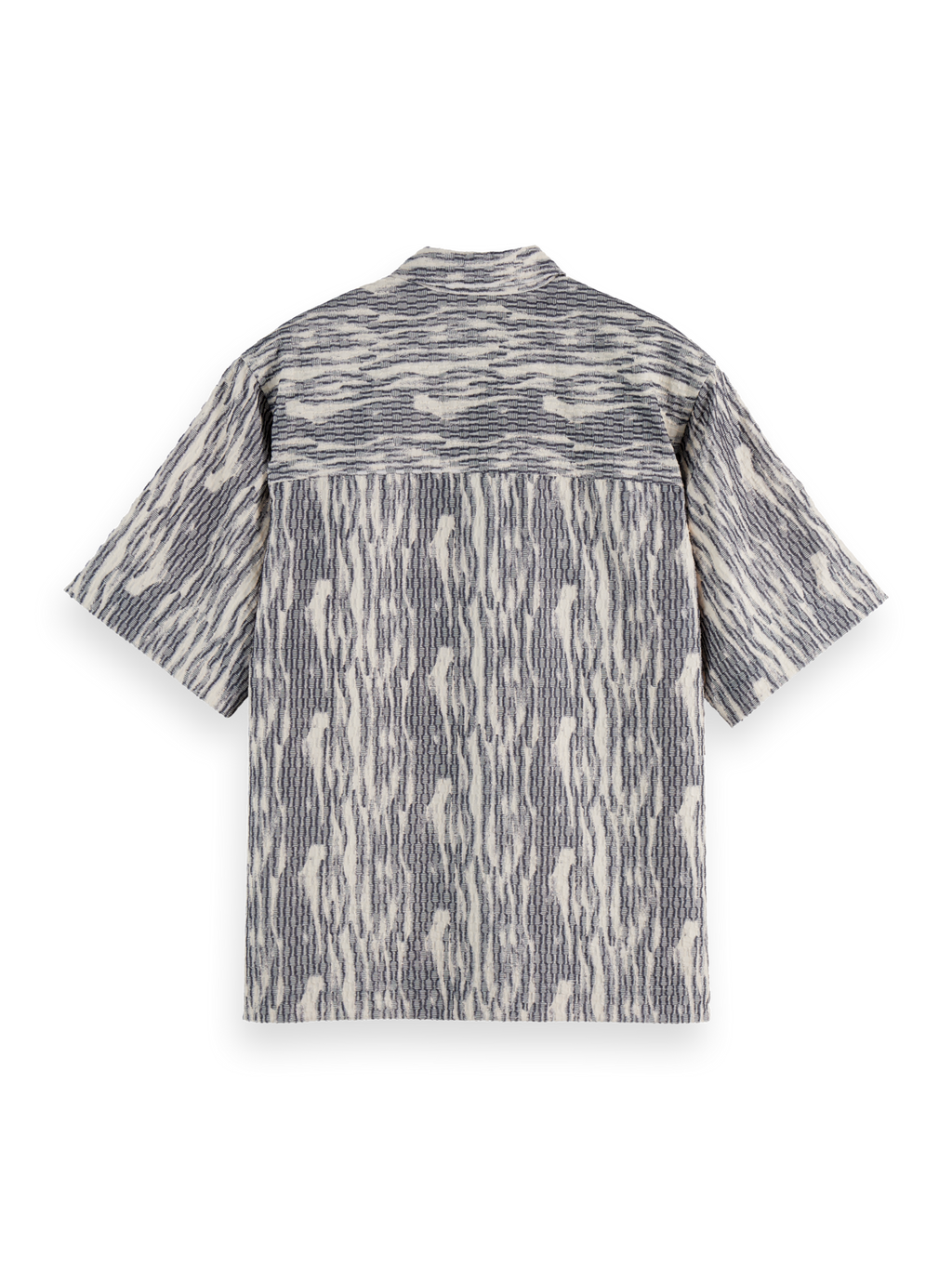Jacquard short sleeve shirt