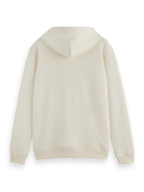 Seasonal core - Regular-fit logo badge hoodie