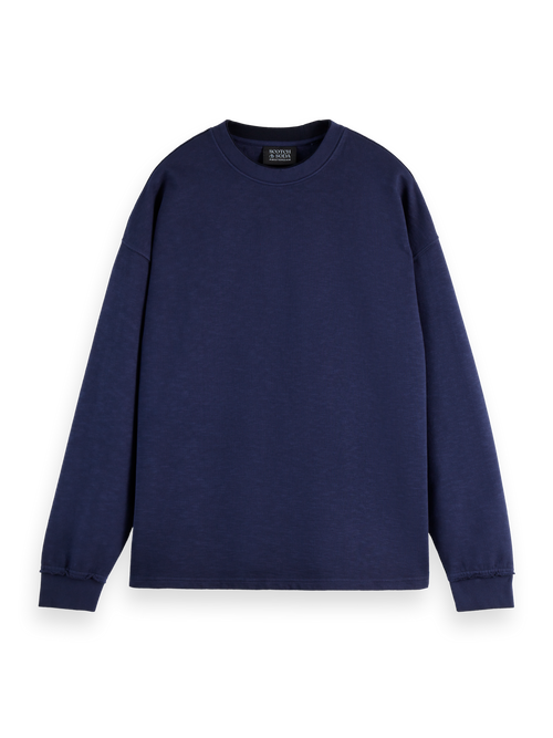 Seasonal core - 3 crosses garment-dyed sweatshirt
