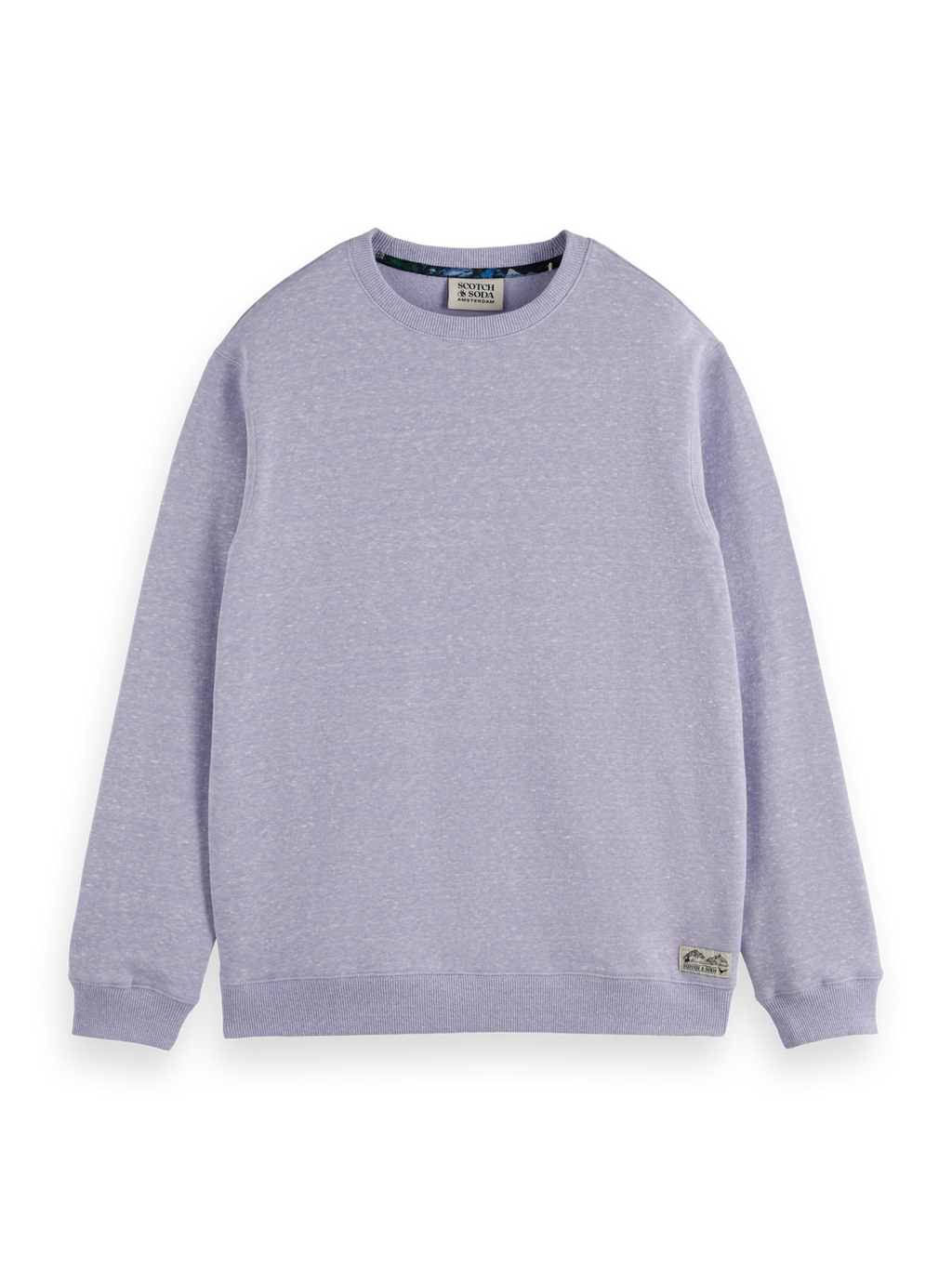 Melange Crew Neck Sweatshirt