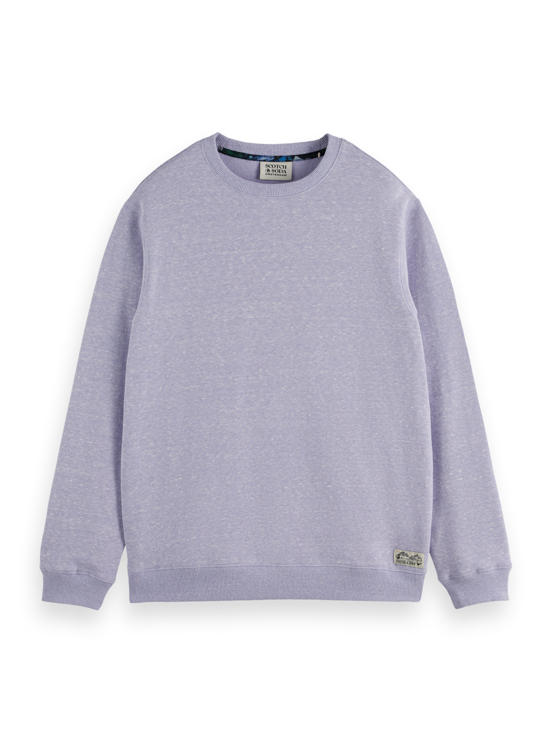 Melange Crew Neck Sweatshirt