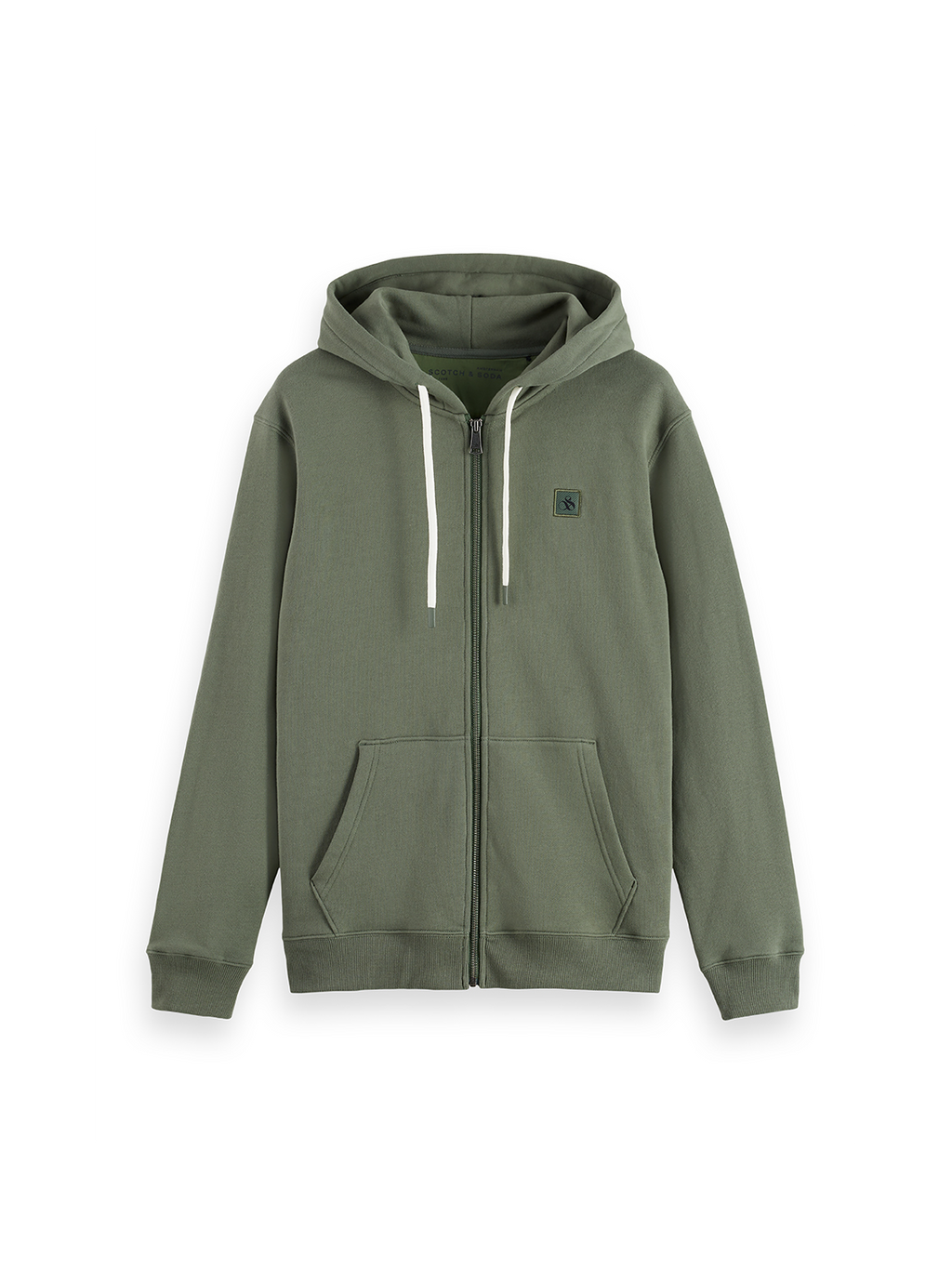 Zip Logo Hoodie