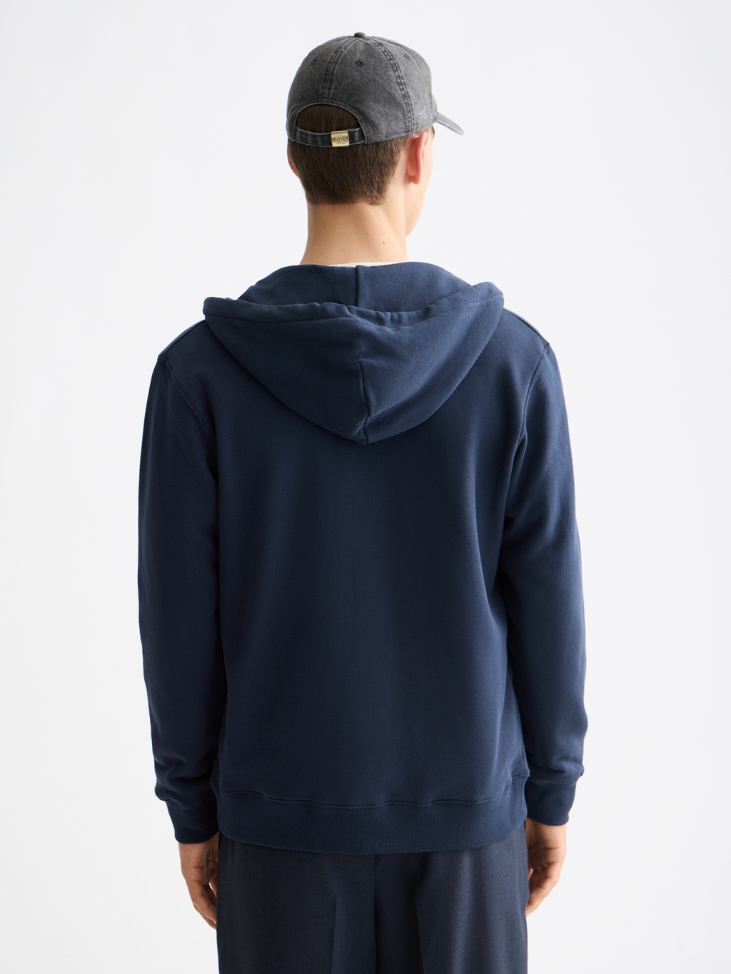 Zip Logo Hoodie