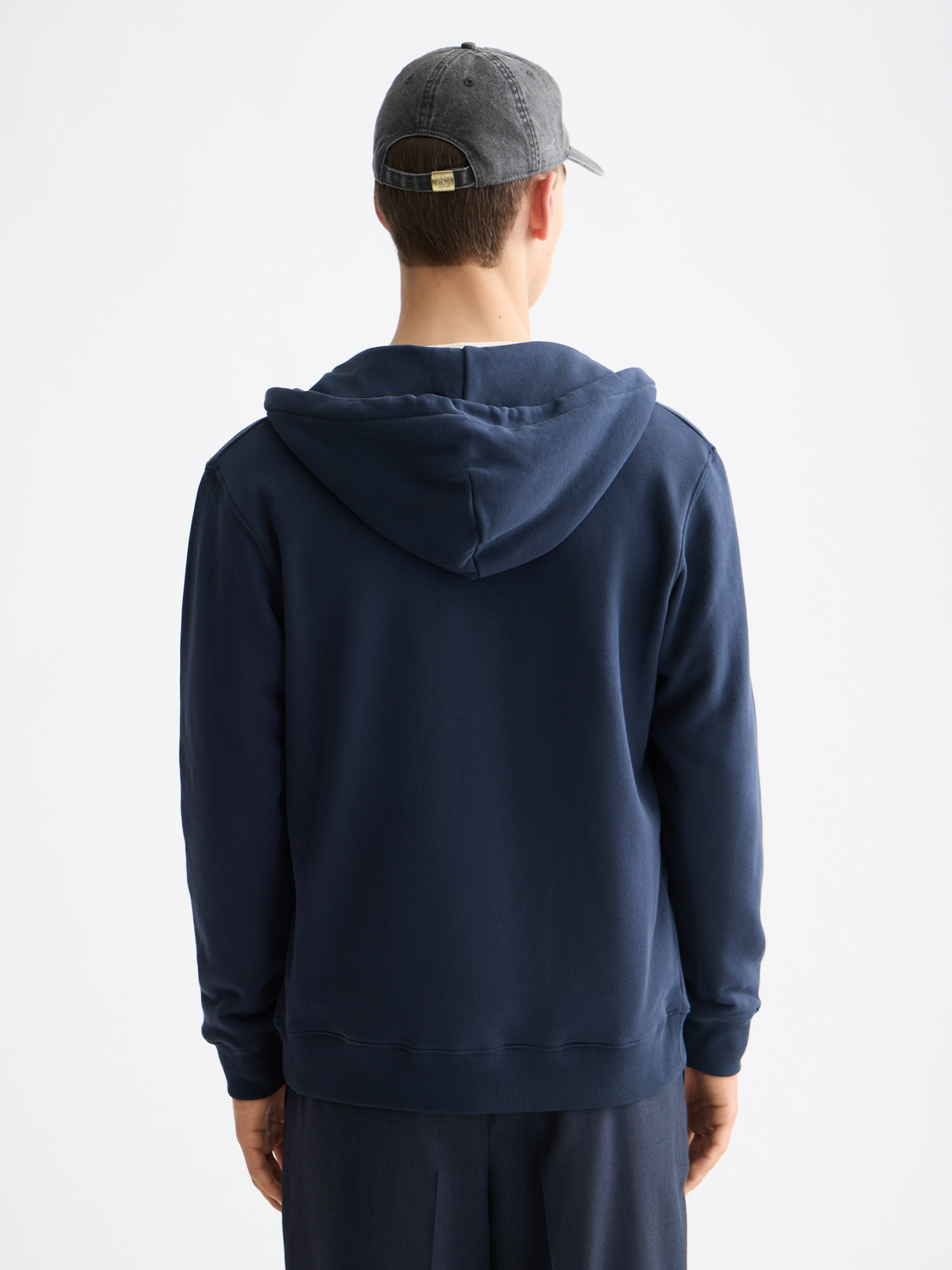 Zip Logo Hoodie