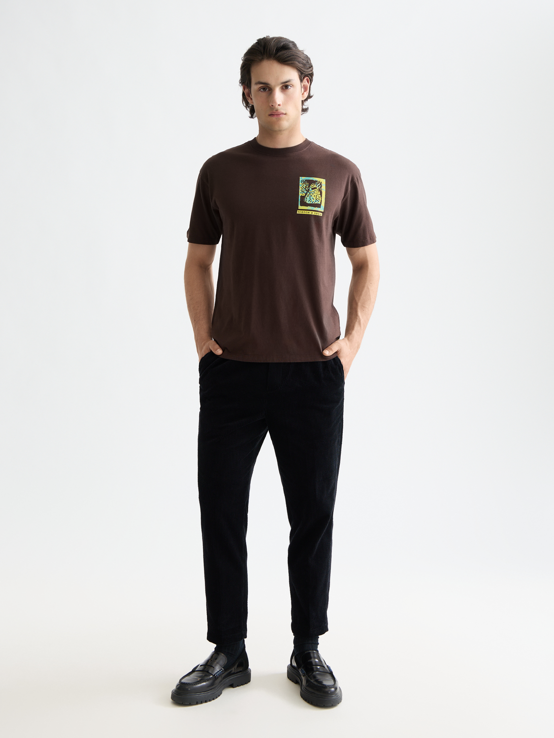 Relaxed Fit Front + Back AW T-shirt
