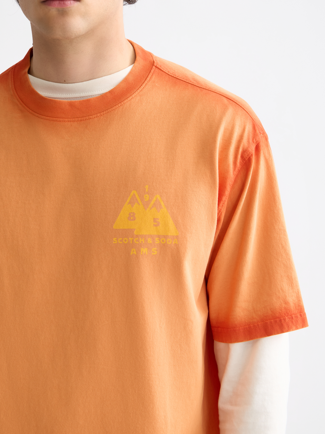 Loose Garment Dye Artwork T-shirt