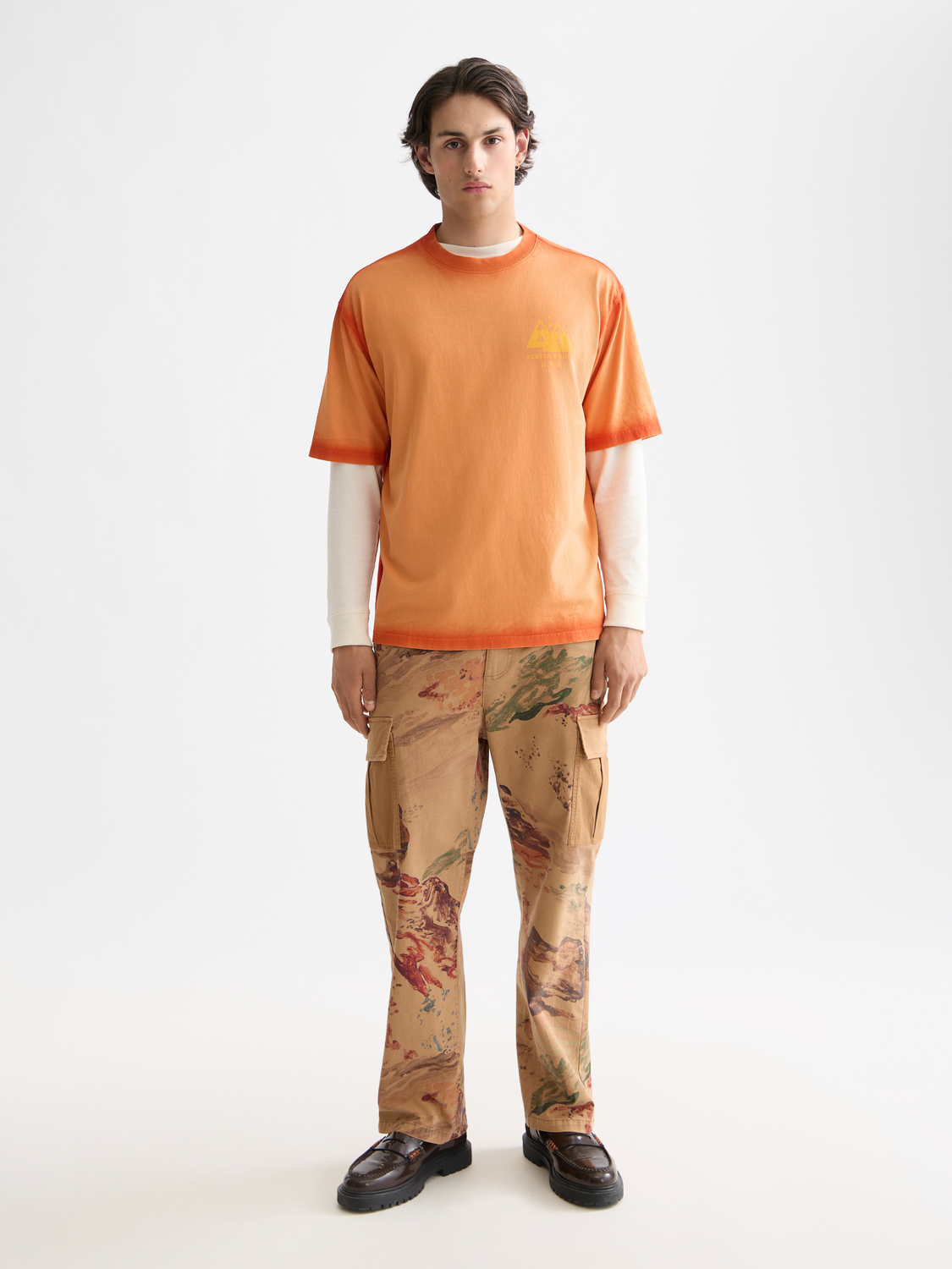 Loose Garment Dye Artwork T-shirt
