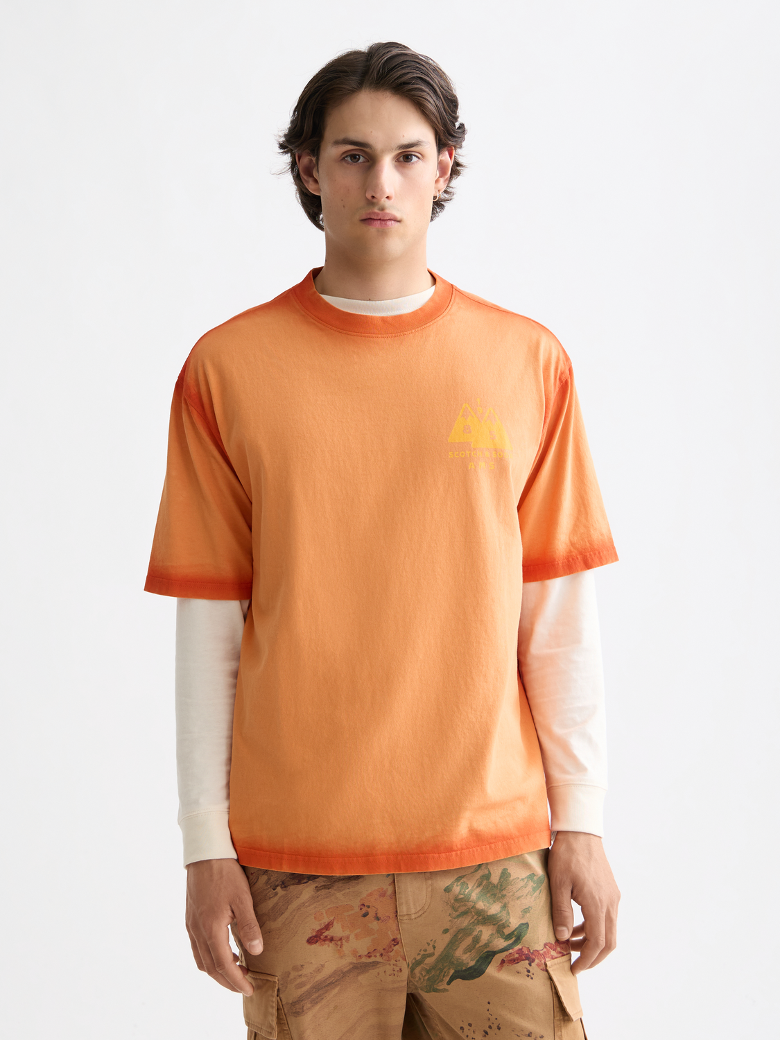 Loose Garment Dye Artwork T-shirt