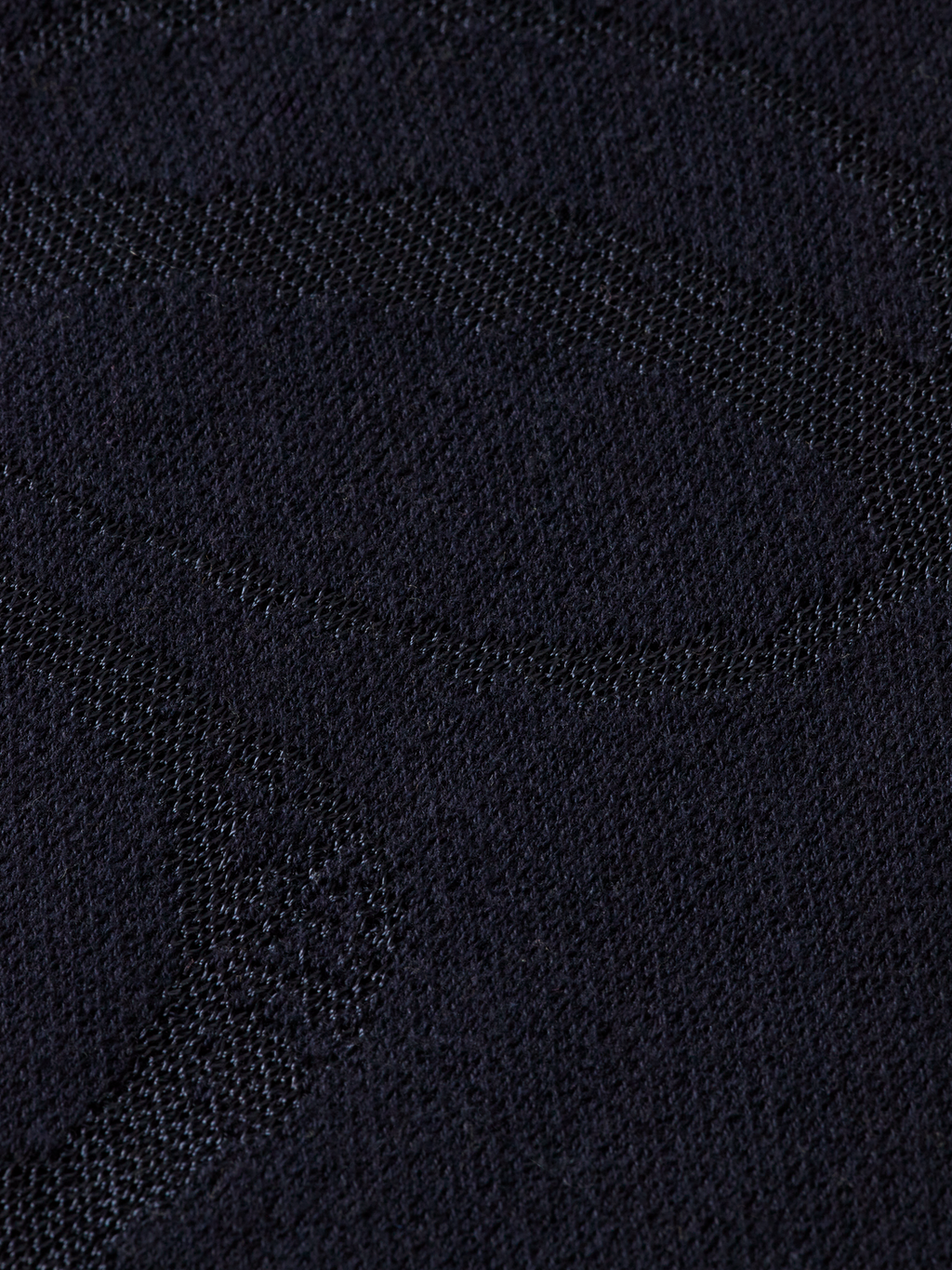 Jacquard knitted short sleeve shirt