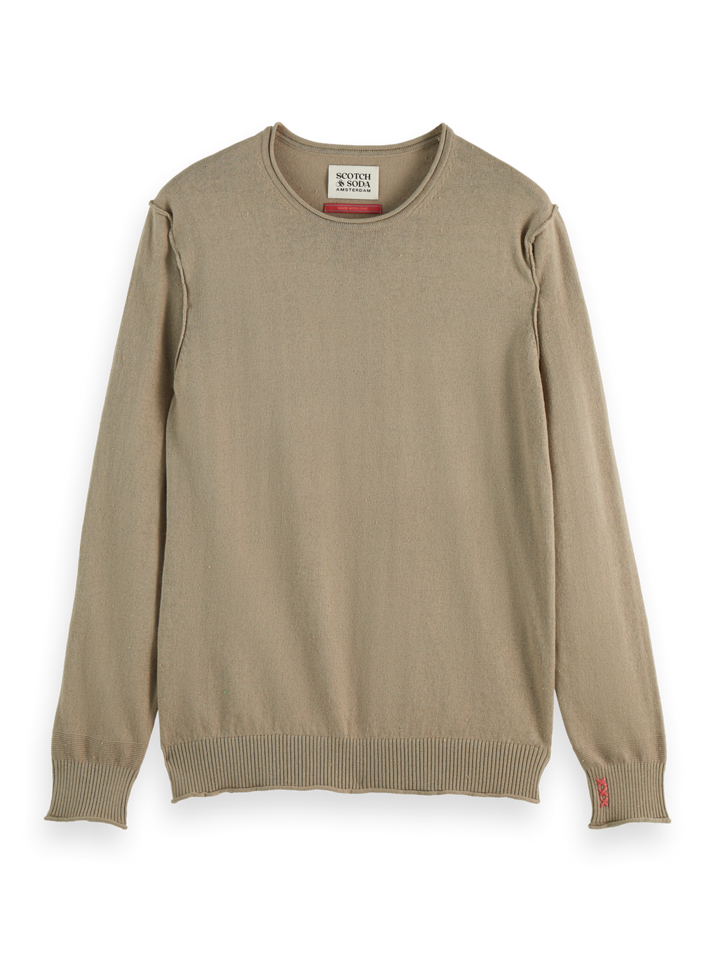 Wool blend pullover
