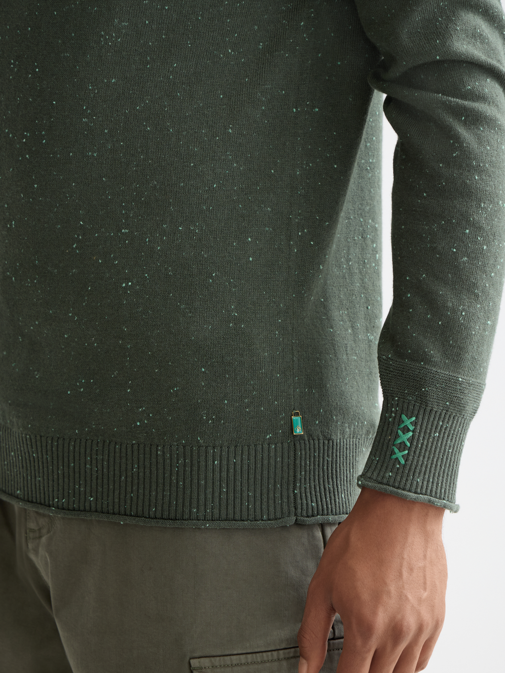 Wool blend pullover
