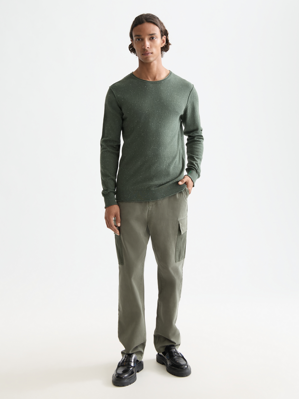 Wool blend pullover